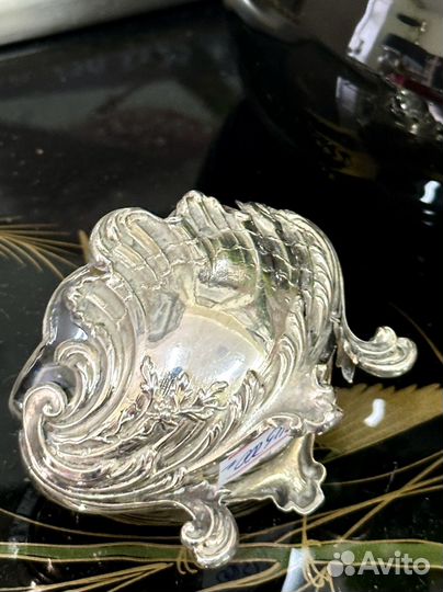 Солонка серебро