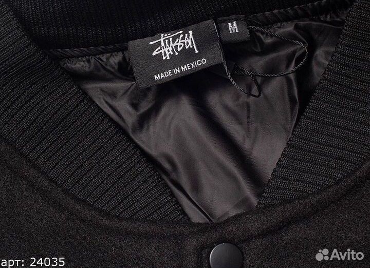 Бомбер Stussy Черный