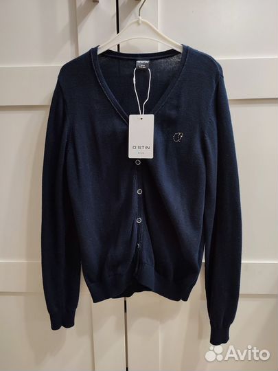 Новый школьный кардиган O'stin, р. 140