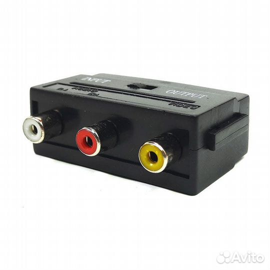 Переходник скарт на тюльпаны