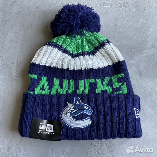 Шапка NHL Vancouver Canucks синяя