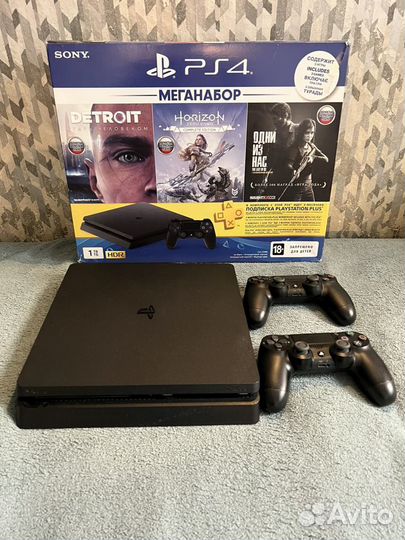 Sony PS4 Slim 1tb Прошитая Hen