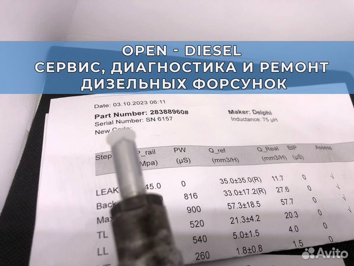 Форсунка Пежо 308 Евро 6