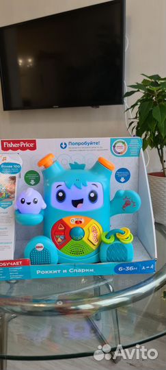 Игрушка Роккит и sparky от Fisher Price