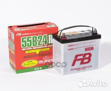 Аккумулятор FB super nova 55B24R furukawa