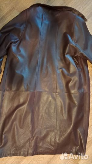 Кожаный плащ