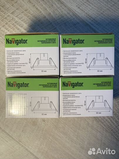 Светильник navigator ndl-p1-5w-830-wh-led