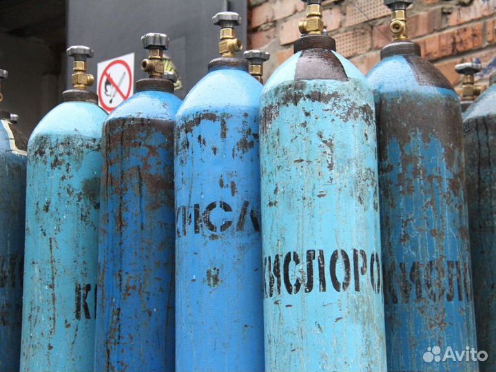 Прием кислородных и углекислотных баллонов