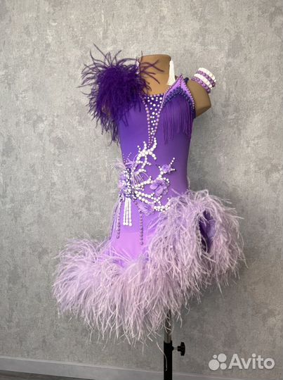 Платье для бальных танцев латина 146