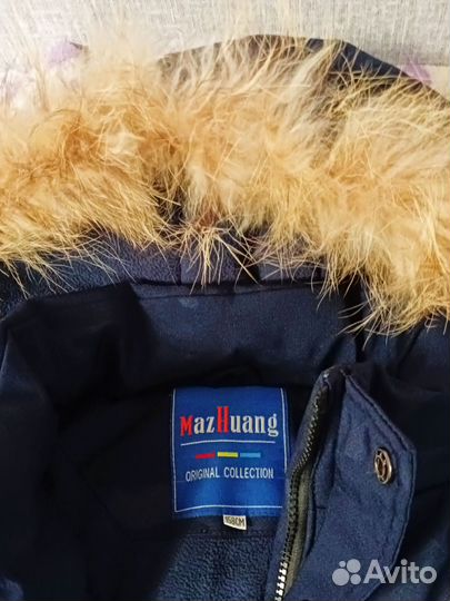 Зимняя куртка на парня р.158