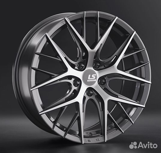 LS wheels FlowForming RC57 : 8x18 5*114,3 Et:30 Dia:60,1 GMF