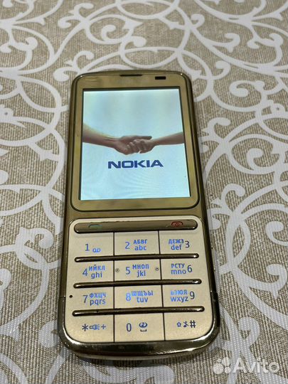 Телефон Nokia C3-01 Gold edition