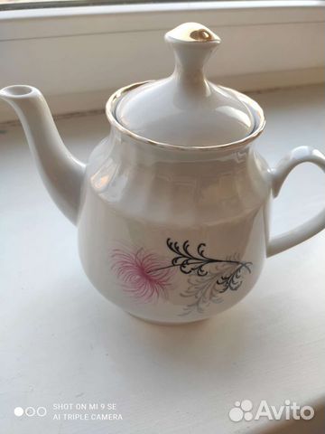 Чайники заварочные фарфоровый СССР