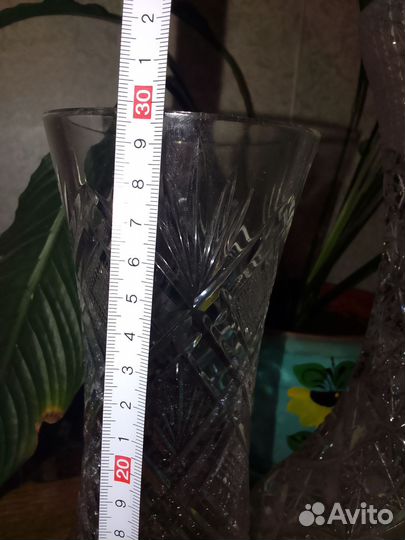 Хрустальная ваза