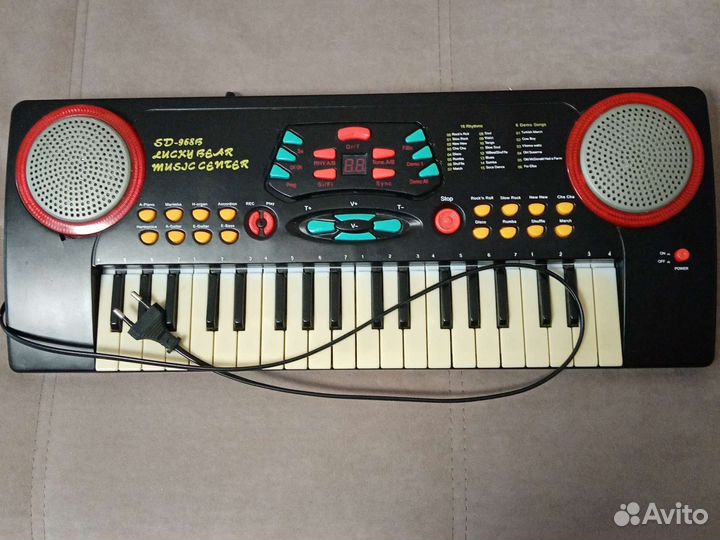 Детский синтезатор пианино