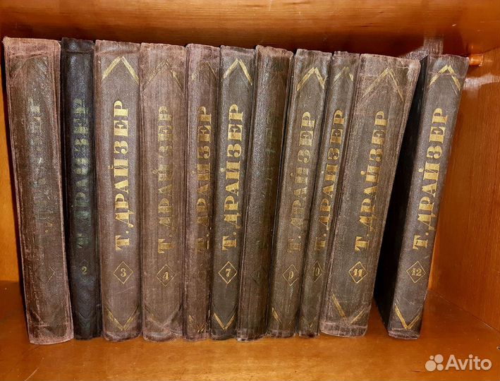 Книги СССР -Теодор Драйзер