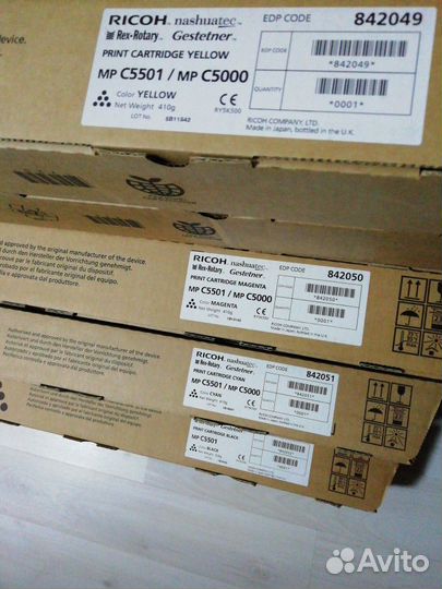 Картриджи ricoh 842051
