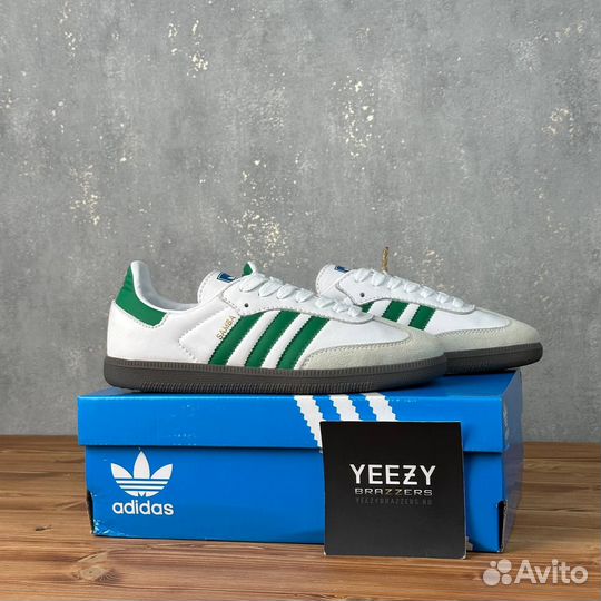 Adidas Samba OG Footwear White Green