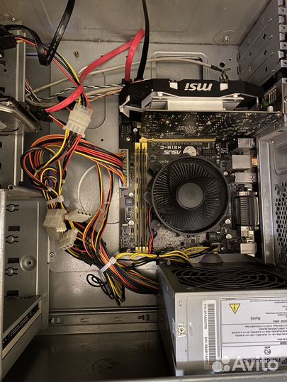 Игровой пк-Системный блок+монитор