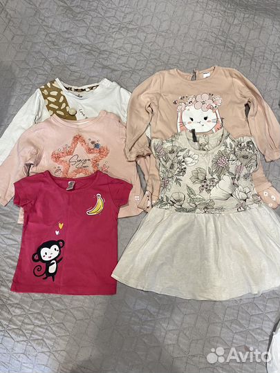 Вещи пакетом на девочку 92