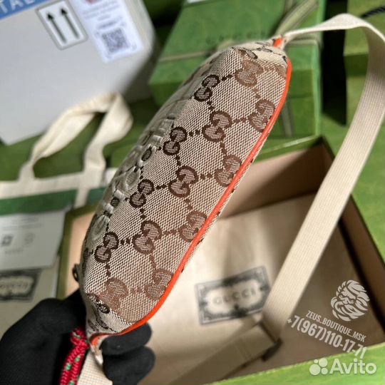 Сумка нагрудная/поясная Gucci GG Supreme