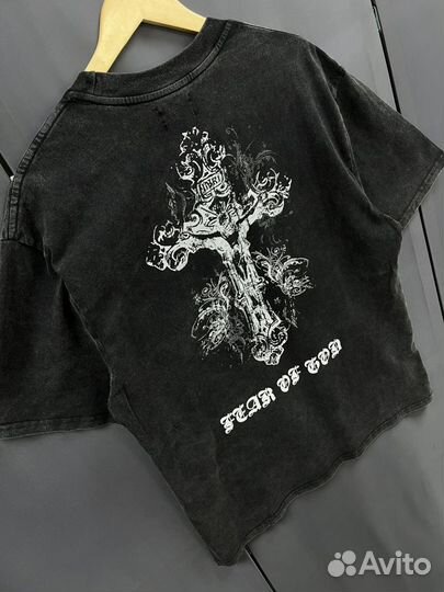 Футболка fear of god оверсайз (унисекс)