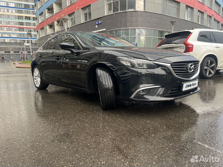 Mazda 6 2.5 AT, 2015, 187 000 км