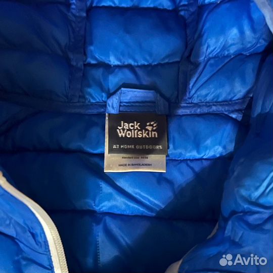 Микропуховик jack wolfskin