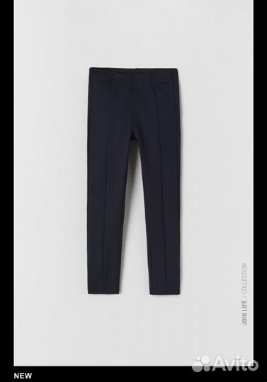 Трикотажные брюки zara 152