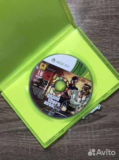 Игры на xbox 360 (Gta 5)