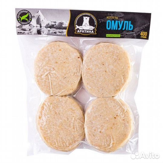 Котлеты из омуля 400гр