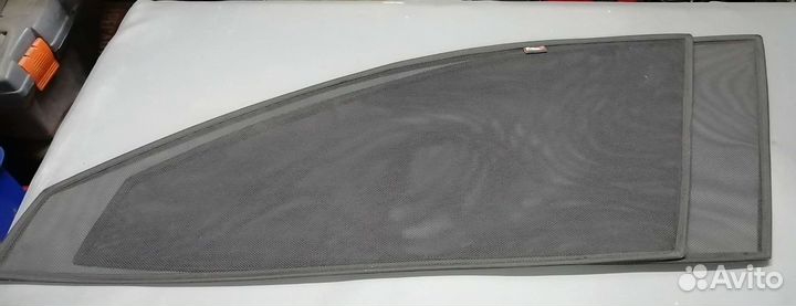 Каркасные шторы на Nissan Almera g15 и Volkswagen