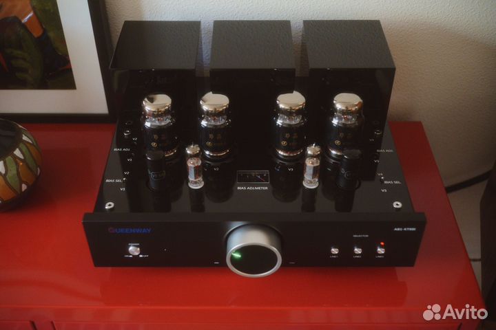 Ламповый усилитель 50 Вт KT88x4, 12AU7x2, 6N7x2