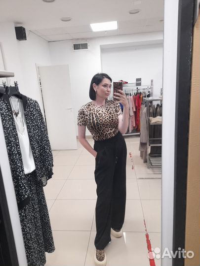 Брюки палаццо