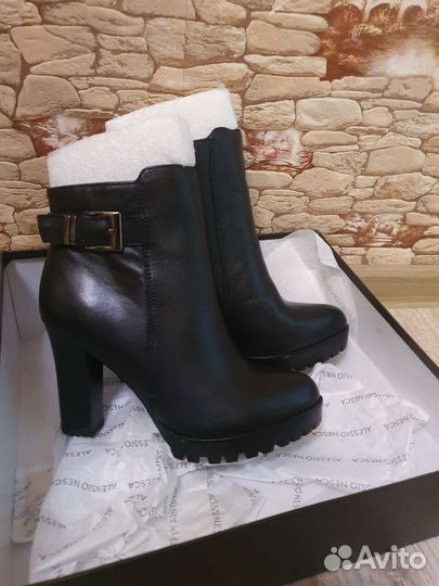 Ботильоны женские 37 размер натуральная кожа