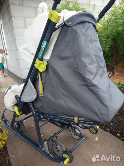 Санки-коляска Ника 7