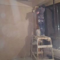 Штукатурка стен механизированным способом, Барнаул