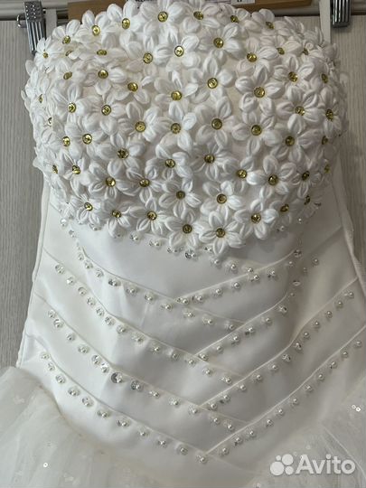 Свадебное платье 42-46р