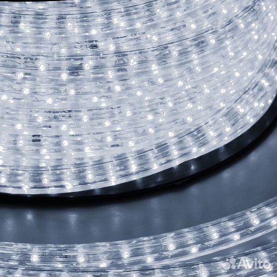 Дюралайт светодиодный плоский трехжильный