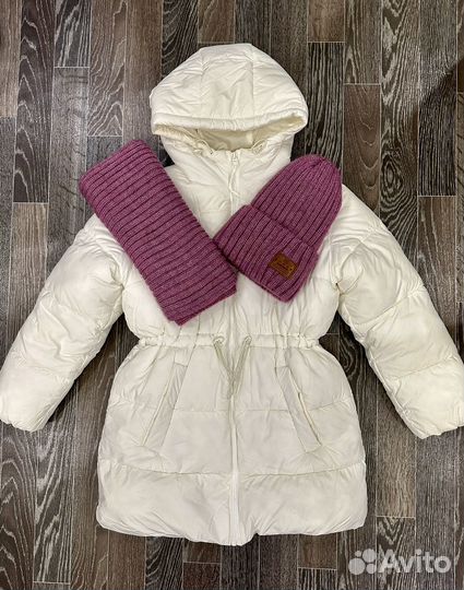 Куртка зимняя для девочки 140