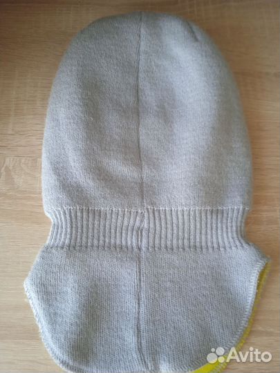Шапка шлем для мальчика весна
