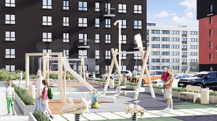 Квартира-студия, 23,3 м², 2/16 эт.