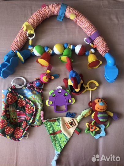Развивающие игрушки и коврики детские