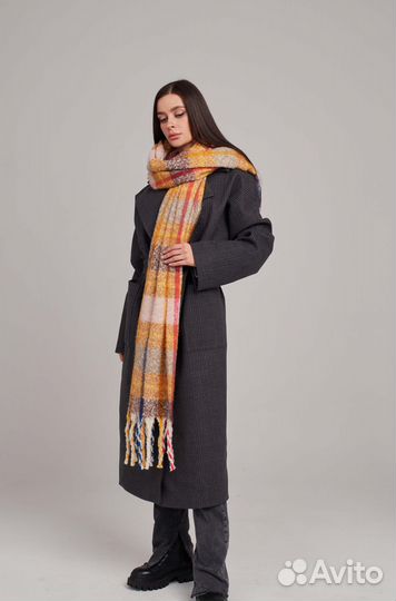 Женский теплый платок