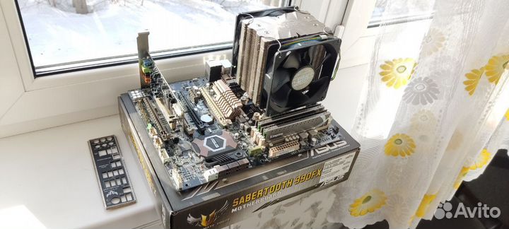 FX 8370+Asus Sabertooth 990+DDR3 32GB+Башня+Звук-я