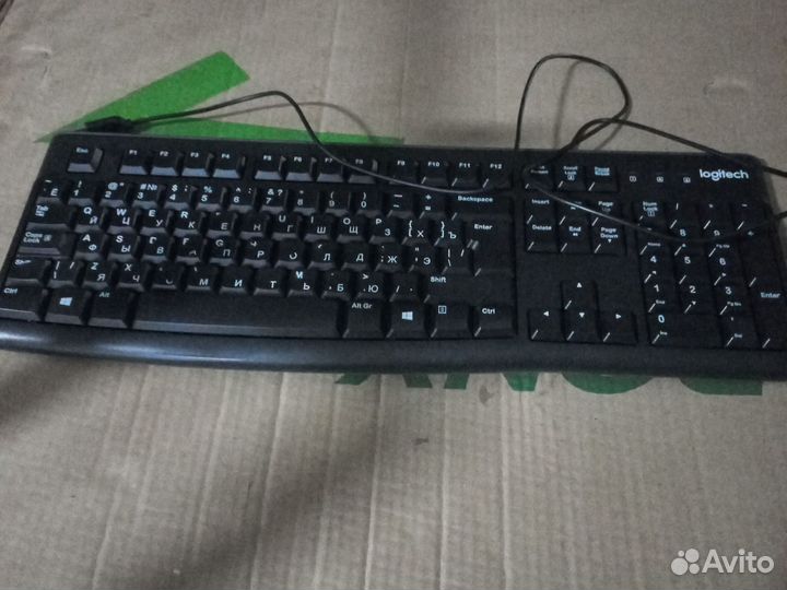 Клавиатура комп.проаодная logitech, lenovoo