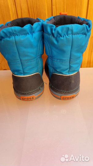 Сапожки crocs на флисе
