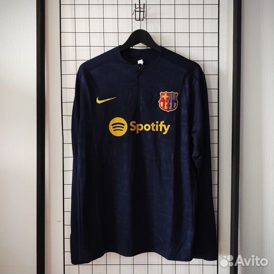 Тренировочная олимпийка топ кофта «Барселона»