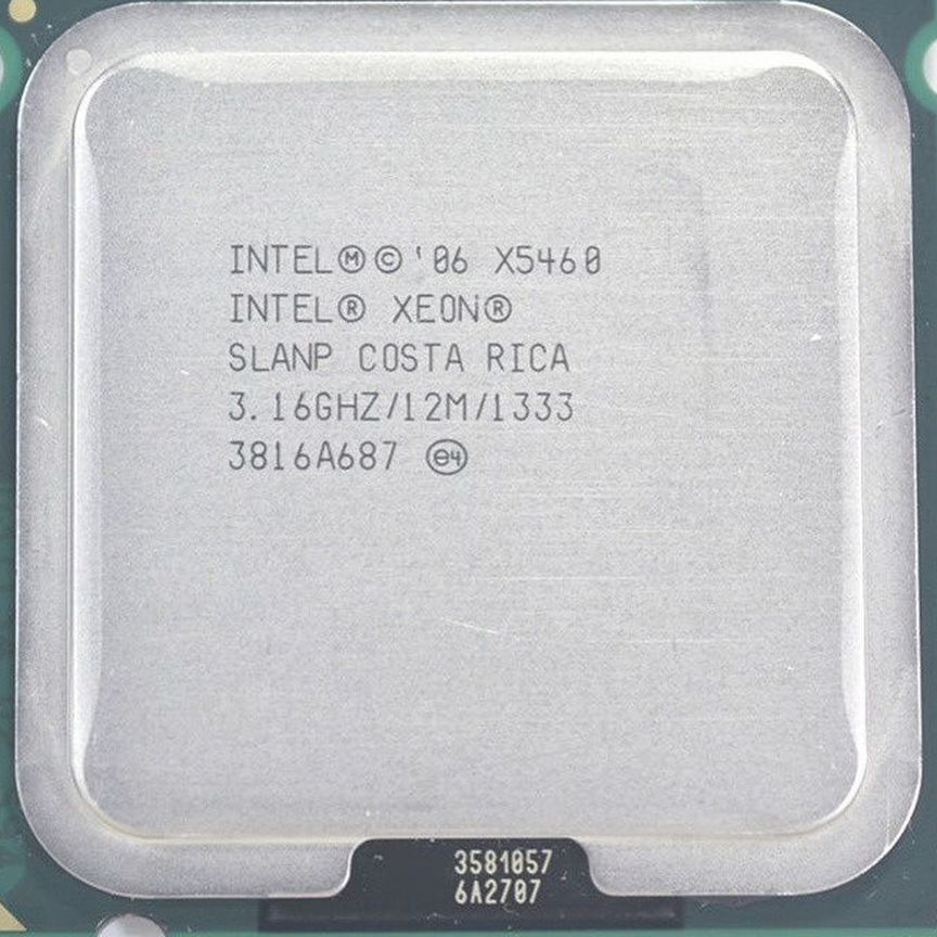 [X5460] Xeon 3.16ghz/12m/1333m Lga775 4 Ядра X5460