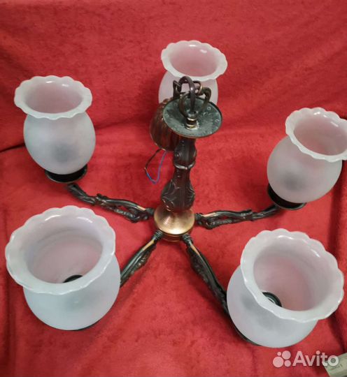 Люстра старинная